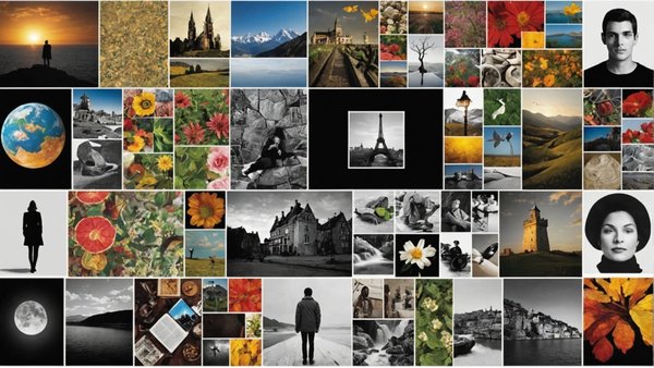 Tirages et collages artistiques : supports, tailles, types de collage