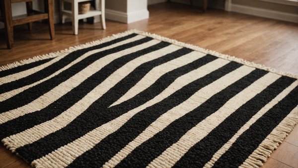 Le tapis damier : élégance et sophistication pour votre intérieur